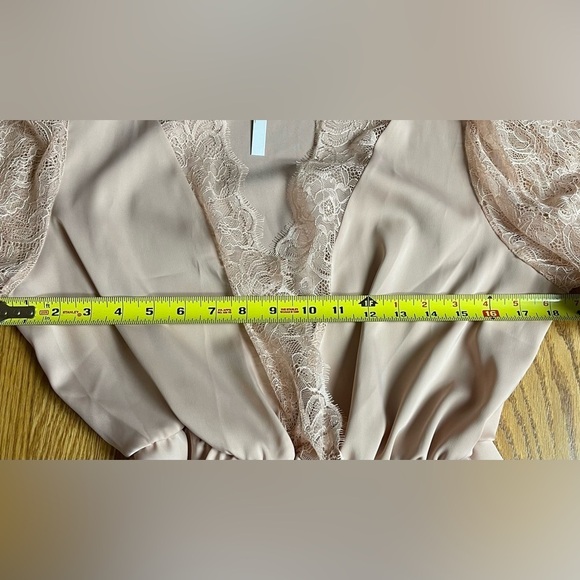 ASOS Pink Lace Silky Top Size 10 New 🌸 - Picture 4 of 5